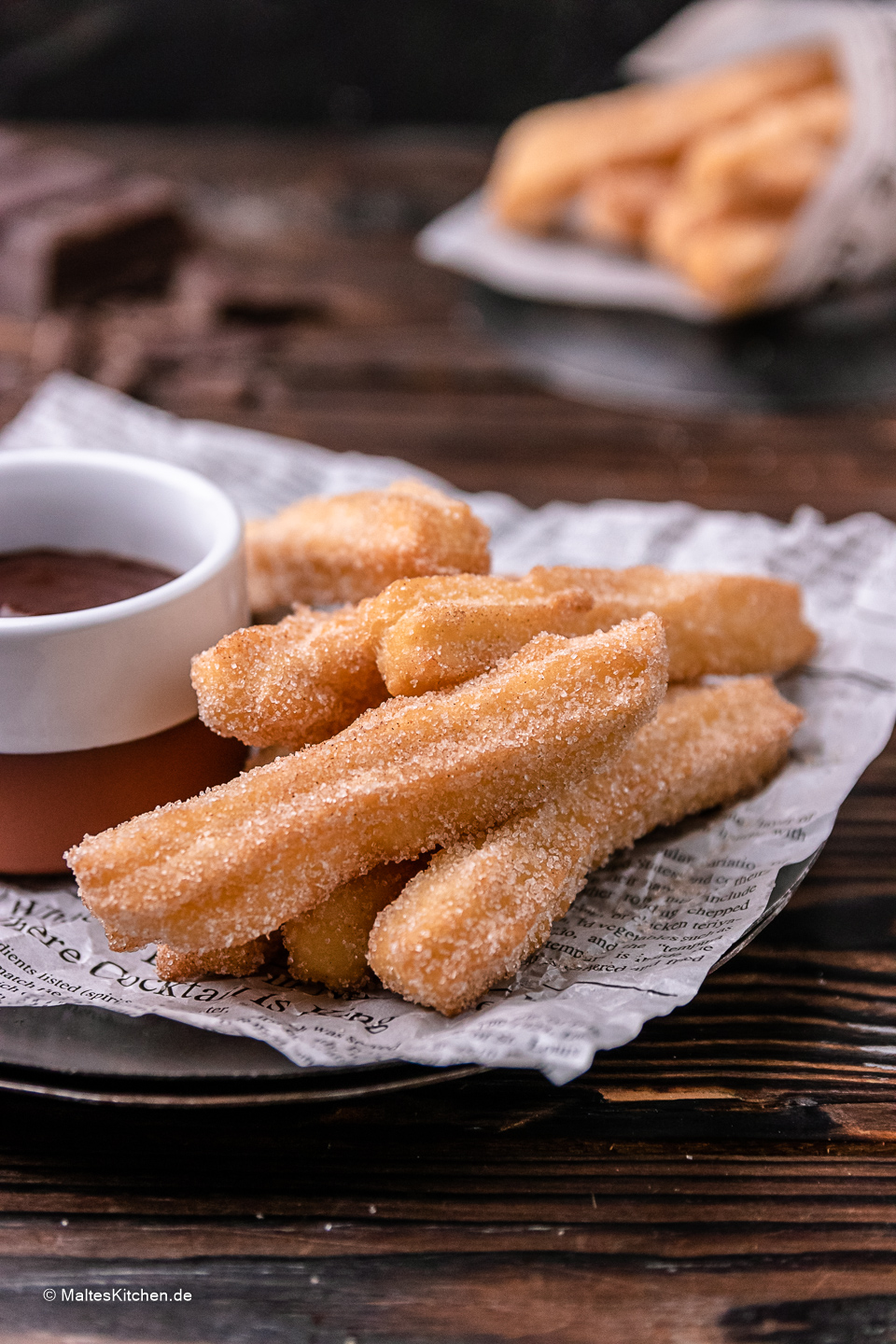Herrlich knusprige Churros.