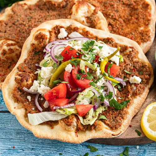 Rezept für Lahmacun - türkische Pizza