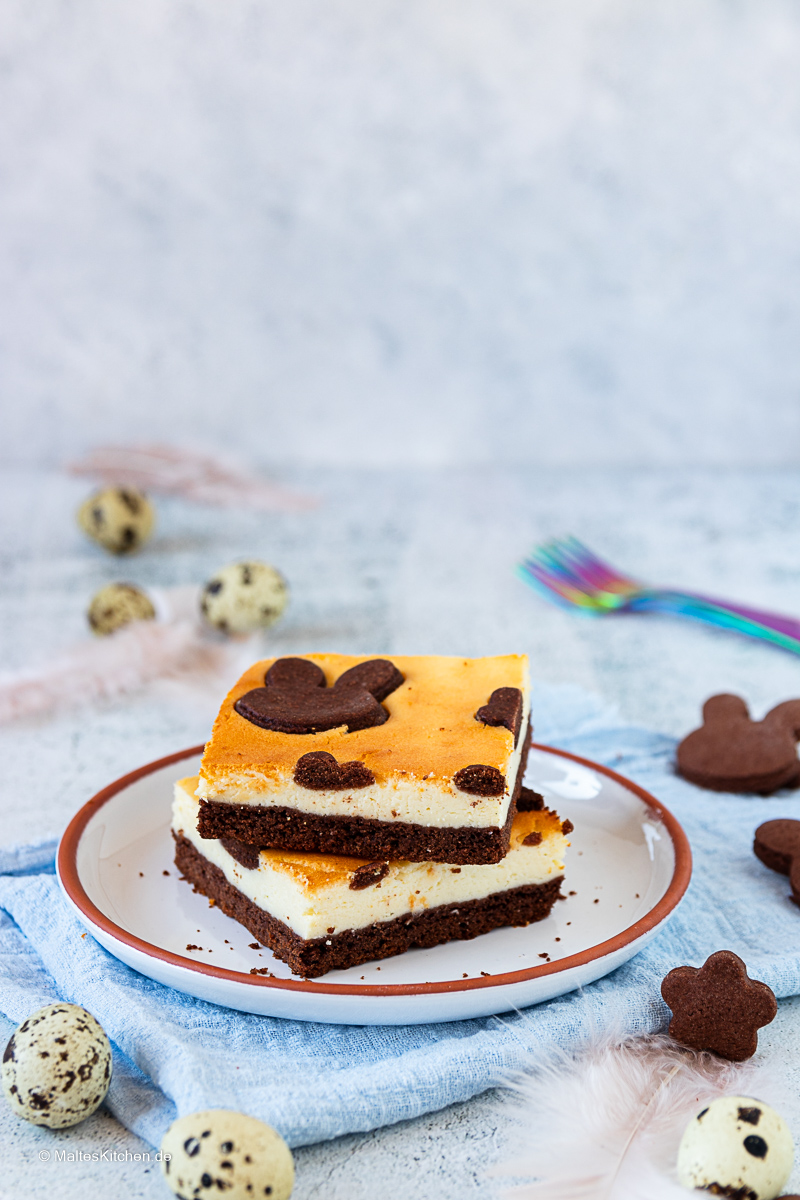 Cremiger russischer Zupfkuchen.