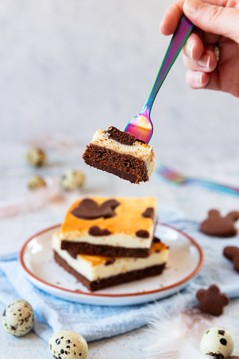 Cremig, schokoladig, lecker - der russische Zupfkuchen.