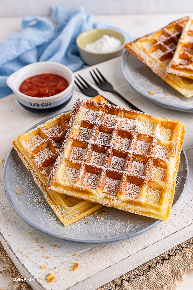 Belgische Waffeln Grundrezept