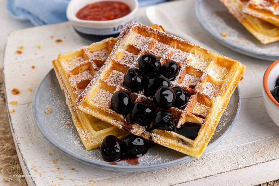 Grundrezept Waffelteig für belgische Waffeln