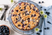 Rezept Blaubeer Butterkuchen mit Zuckerkruste