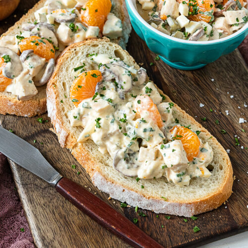 Rezept Geflügelsalat mit Mandarinen