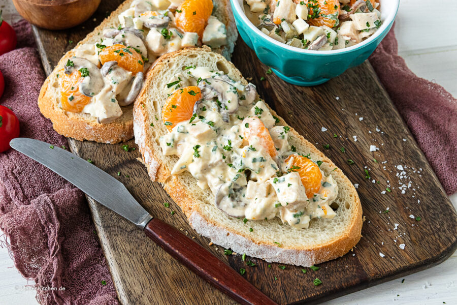 Rezept Geflügelsalat mit Mandarinen