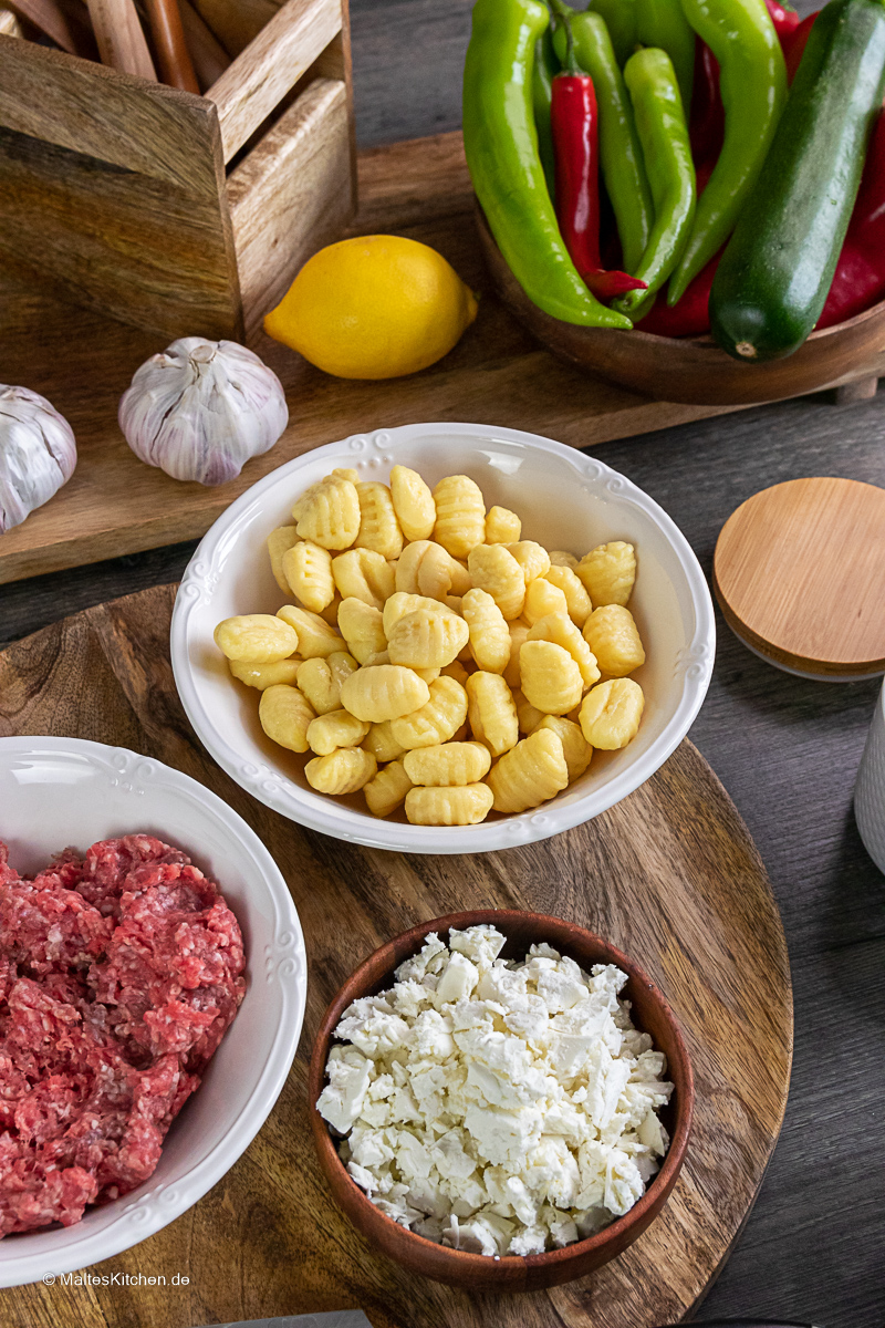 Gnocchi für meine Hackfleischpfanne.