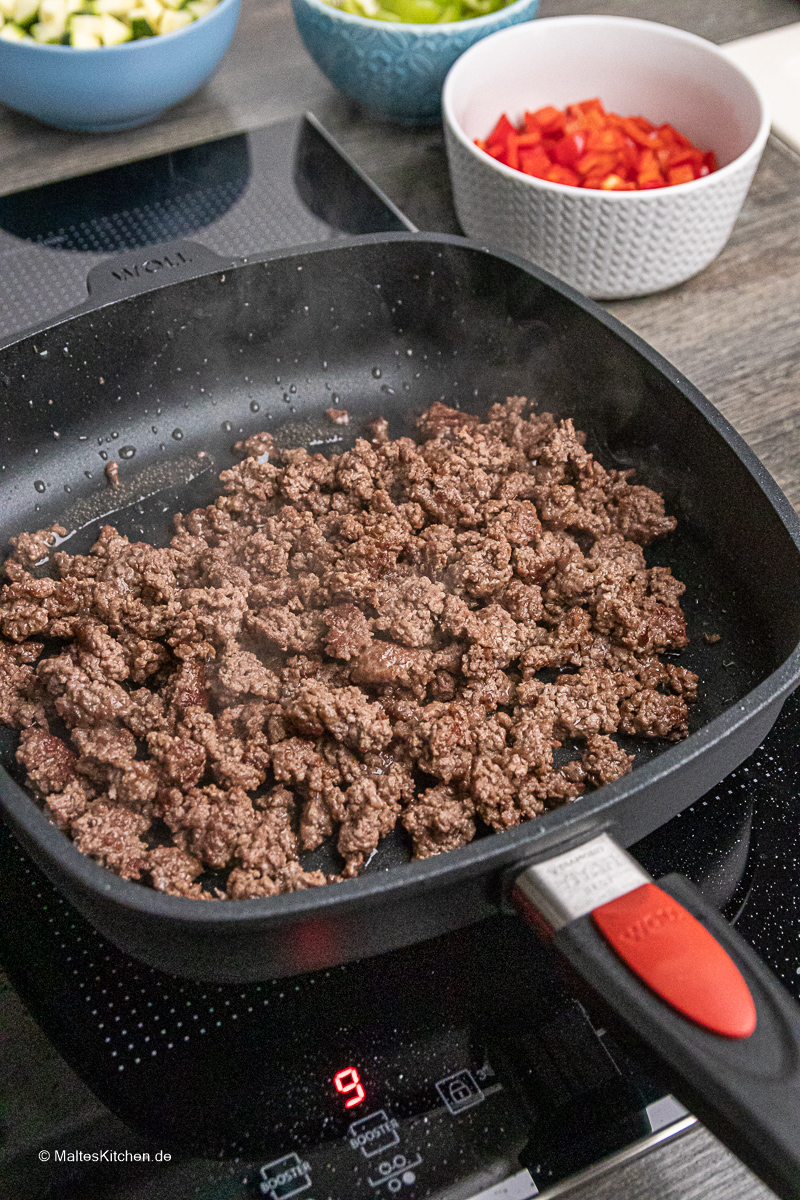 Kochen mit der Viereckpfanne von WOLL.