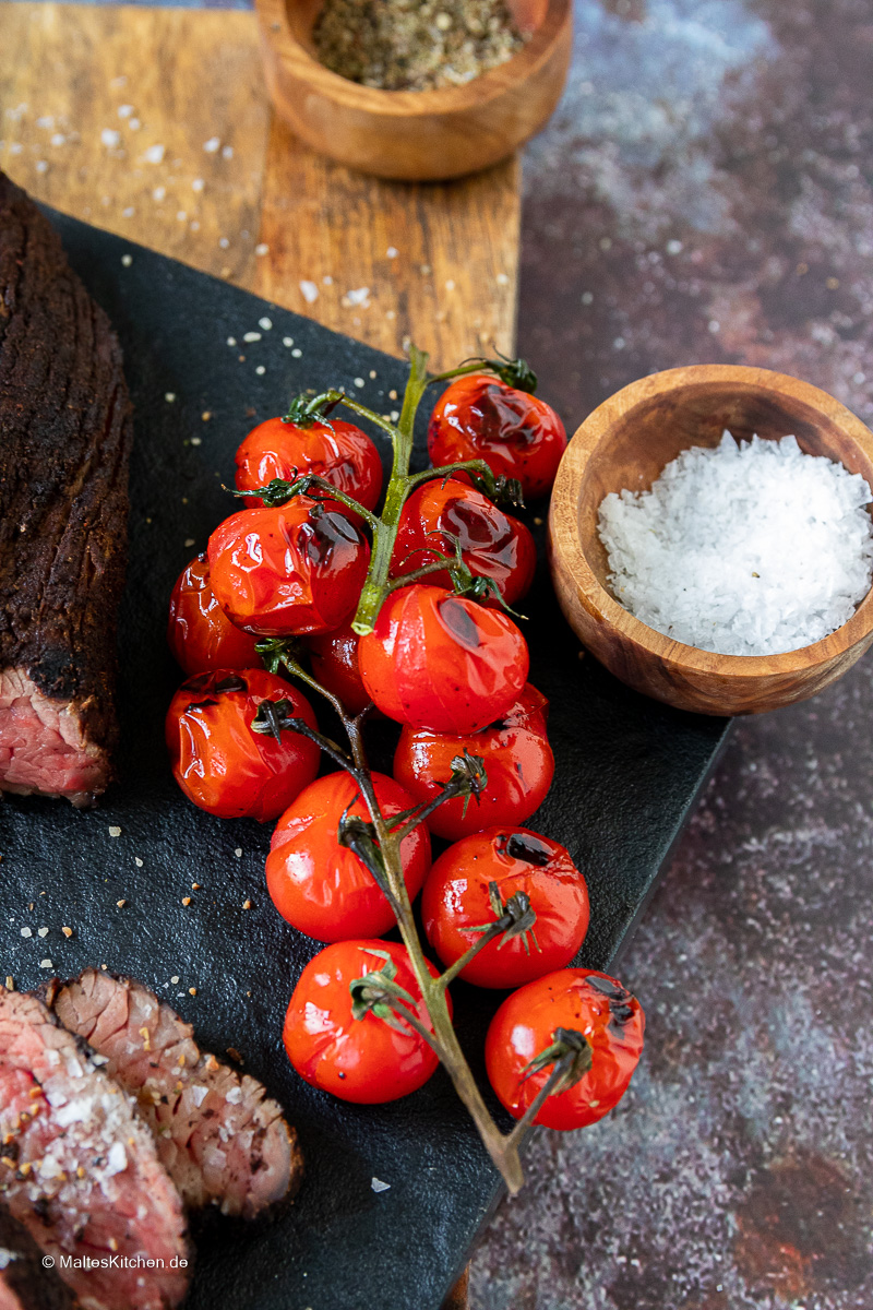 Gegrillte Tomaten.