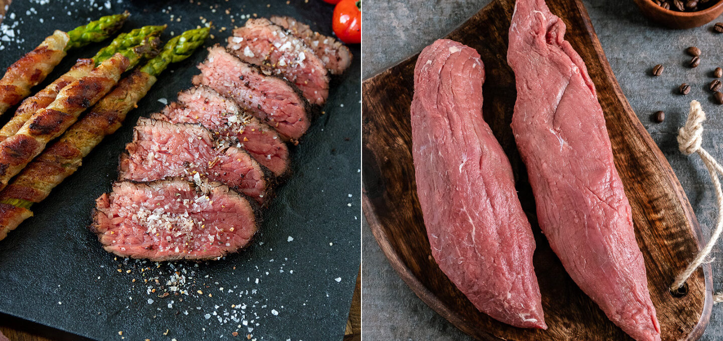 Rezept Teres Major Steak mit Kaffeekruste, Spargel und gegrillten Tomaten