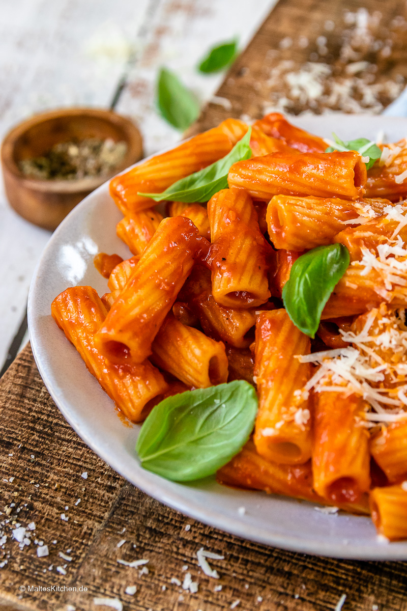 Cremig und lecker. Die beste Tomatensauce selbstgemacht.