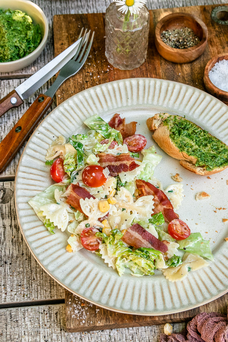 BLT-Salat mit Tulip Bacon.