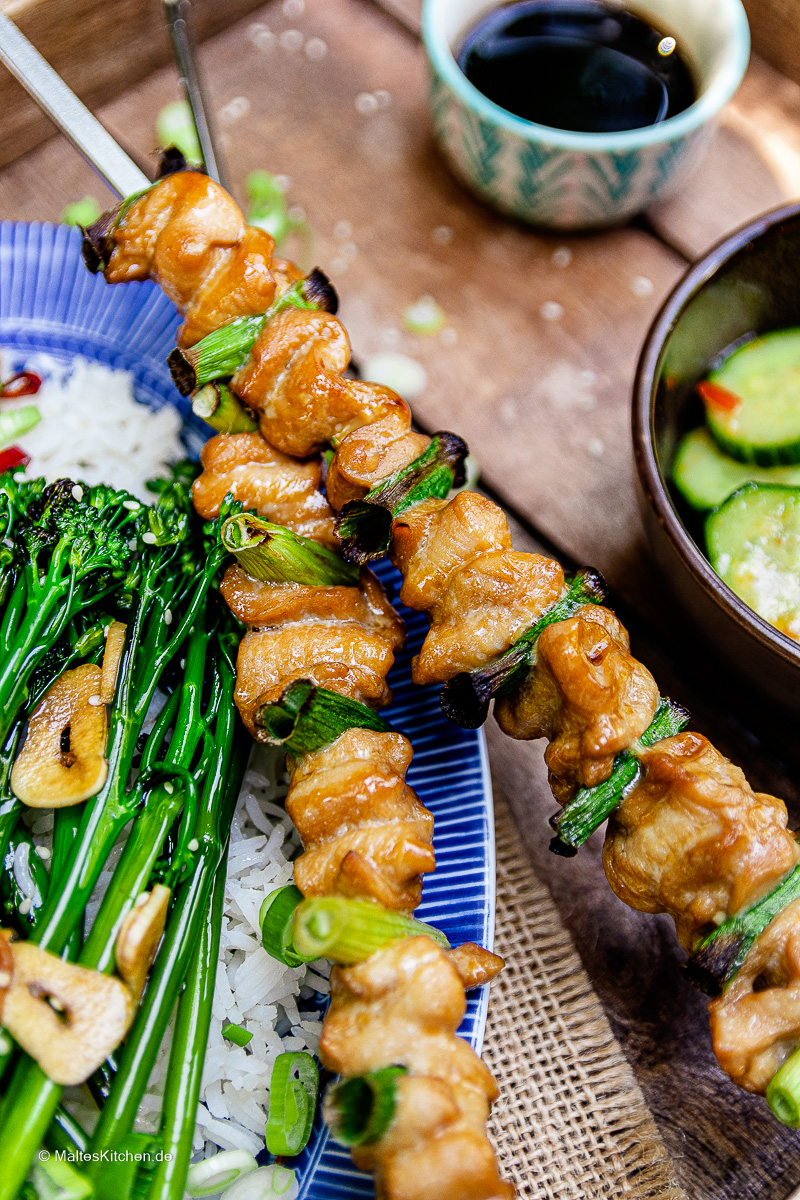 Yakitori Hähnchenspieße
