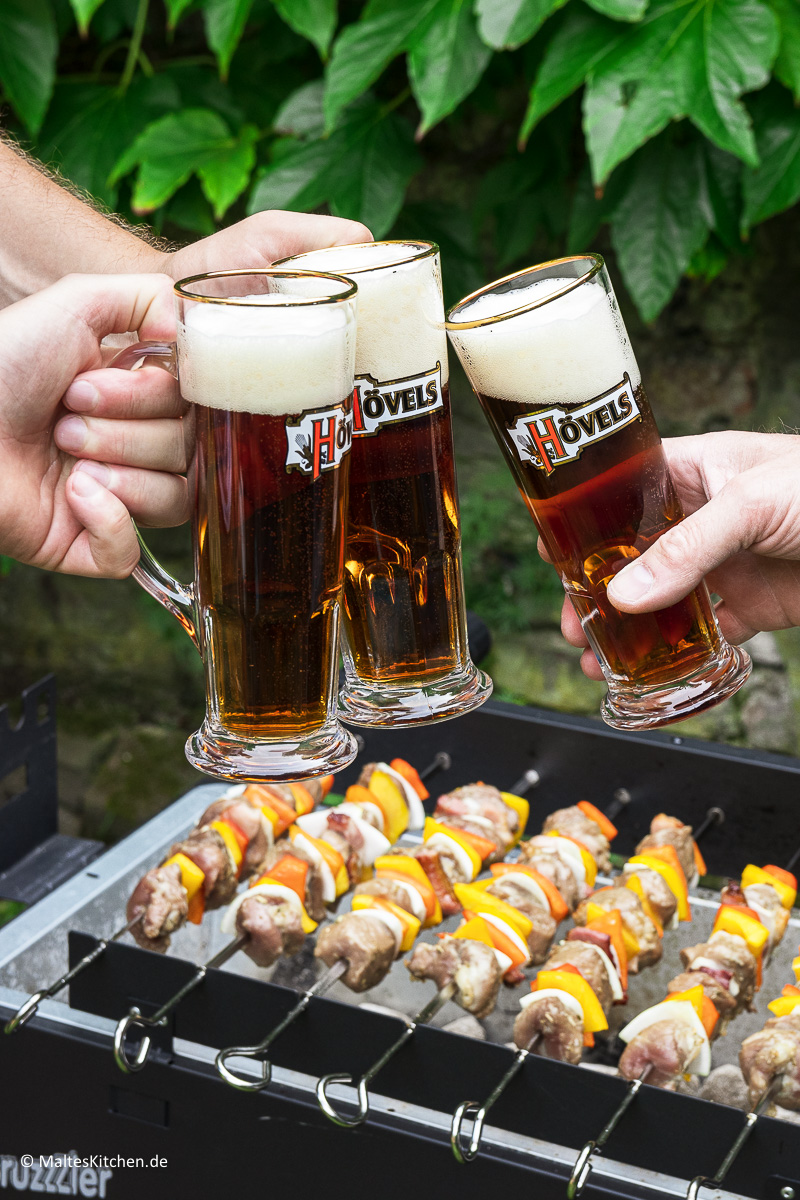 Bier und Grillen gehört einfach zusammen.