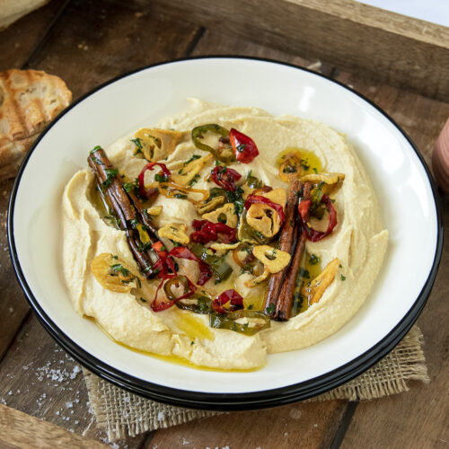 Rezept Hummus nach Ottolenghi mit Chili, Knoblauch und Ingwer
