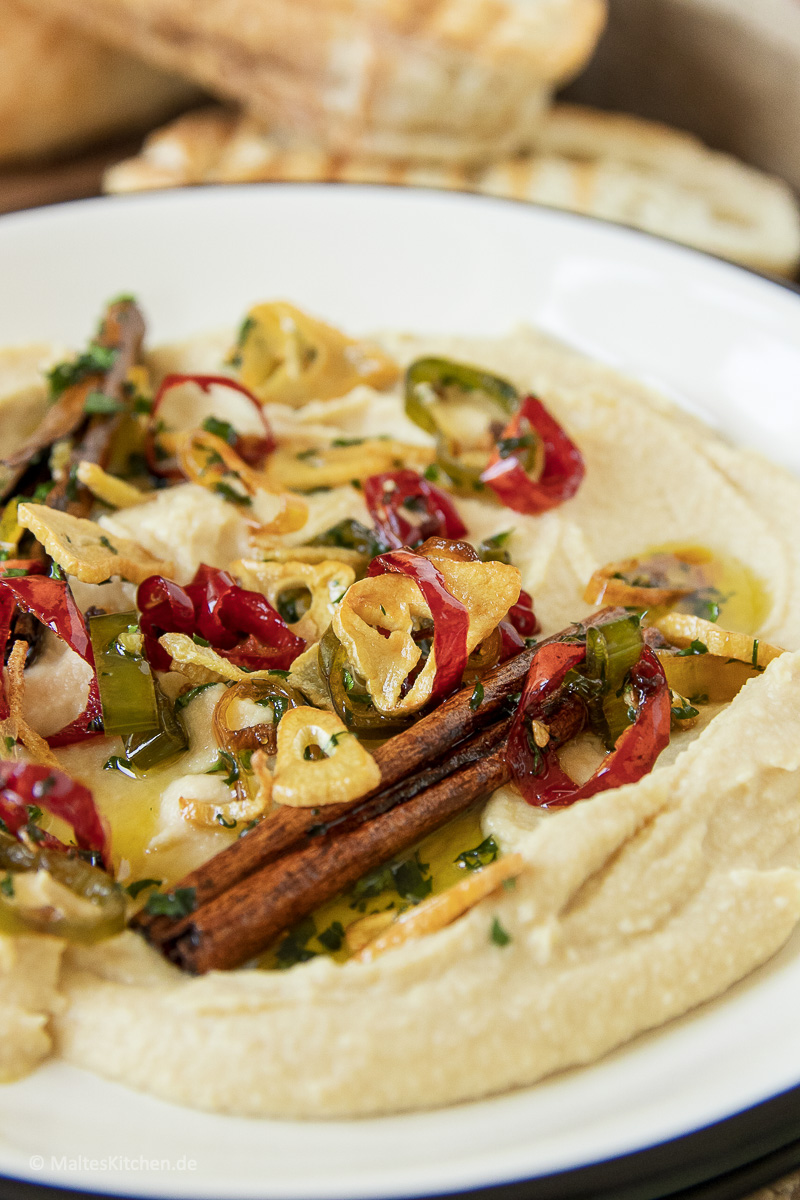 Super leckerer Hummus.