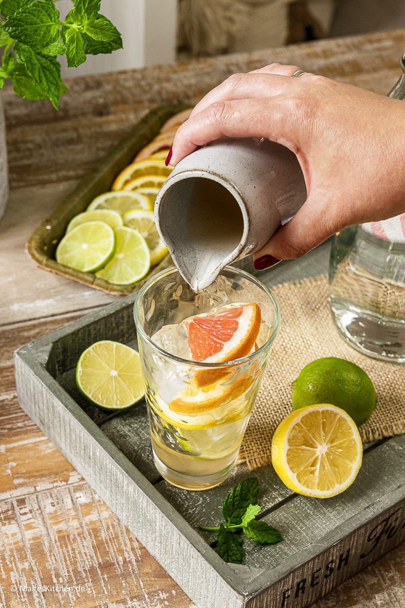 Cocktails sind Cocktails ohne Alkohol.