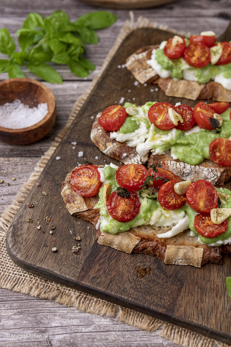 Traumhaft leckere Bruschetta