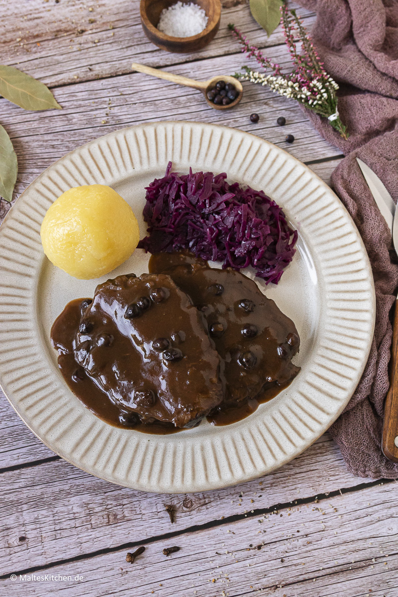 Einfach ein tolle Braten, der Sauerbraten.