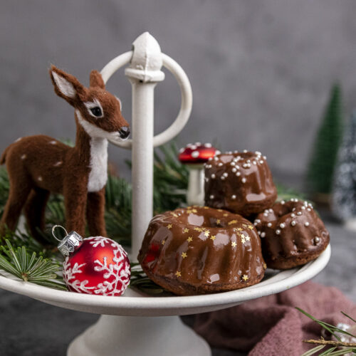 Rezept für einen saftigen Gugelhupf mit Lebkuchen