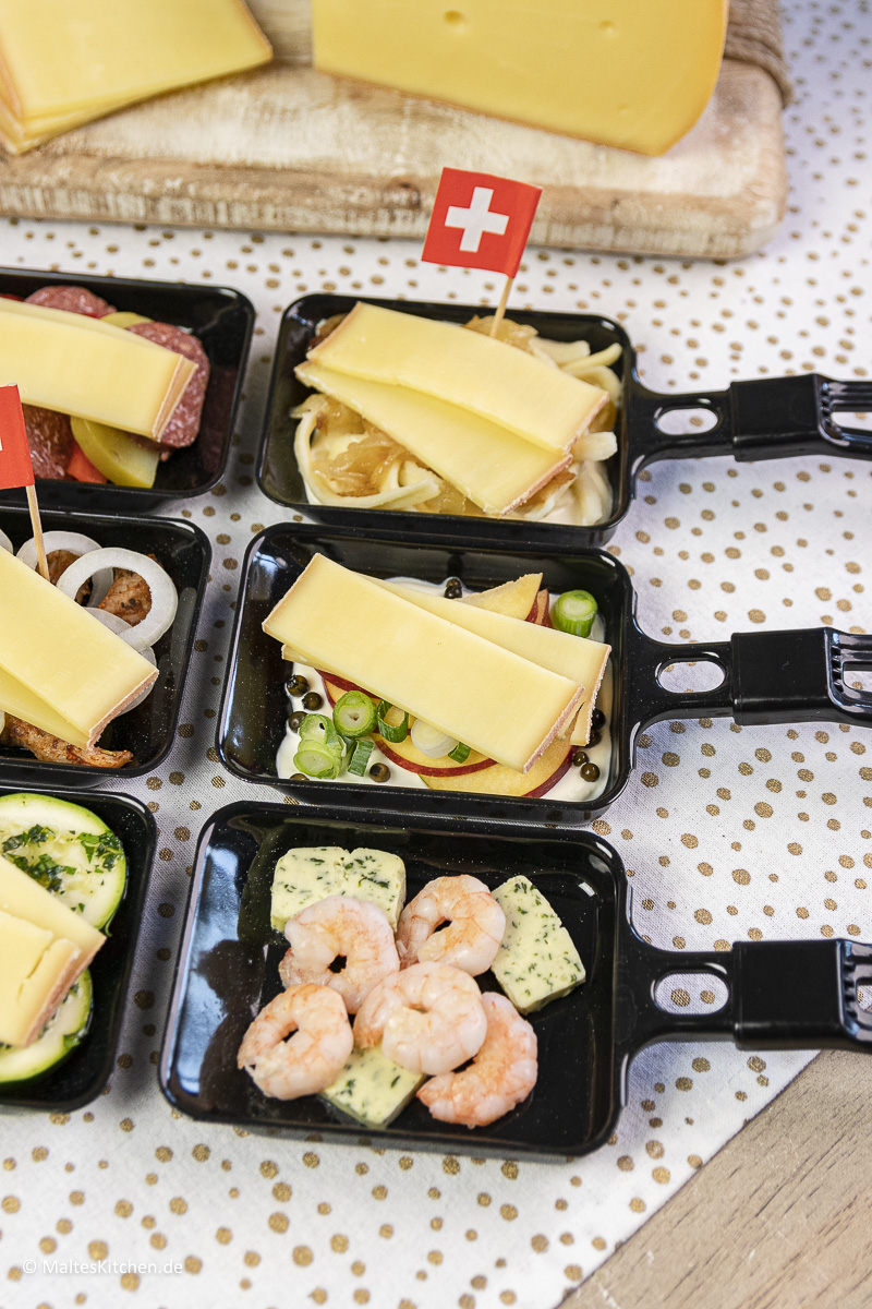 Das Schweizer Raclette kann so vielseitig sein.