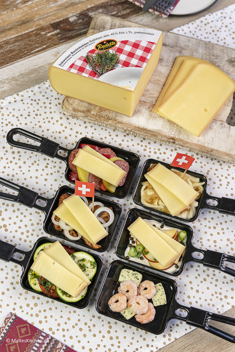 Schweizer Raclette mit Raclette Suisse.