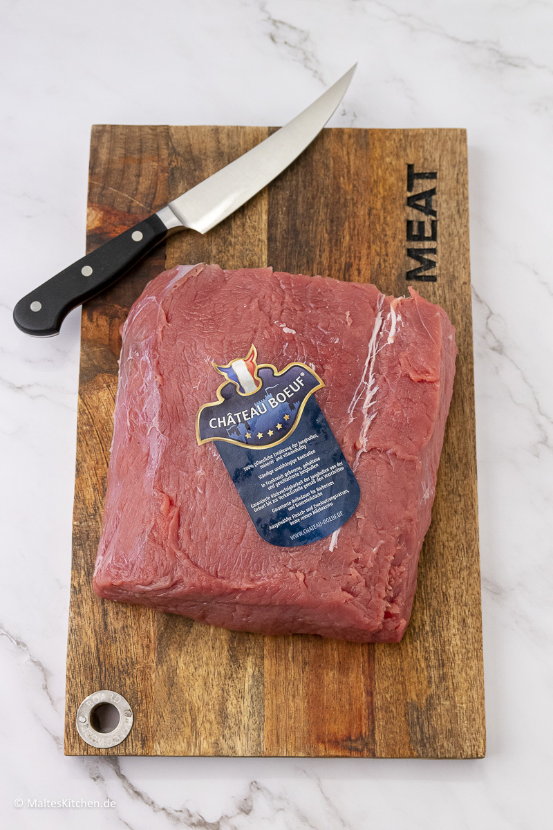 Ein tolles Stück Fleisch. Das Roastbeef von Château Boeuf®.