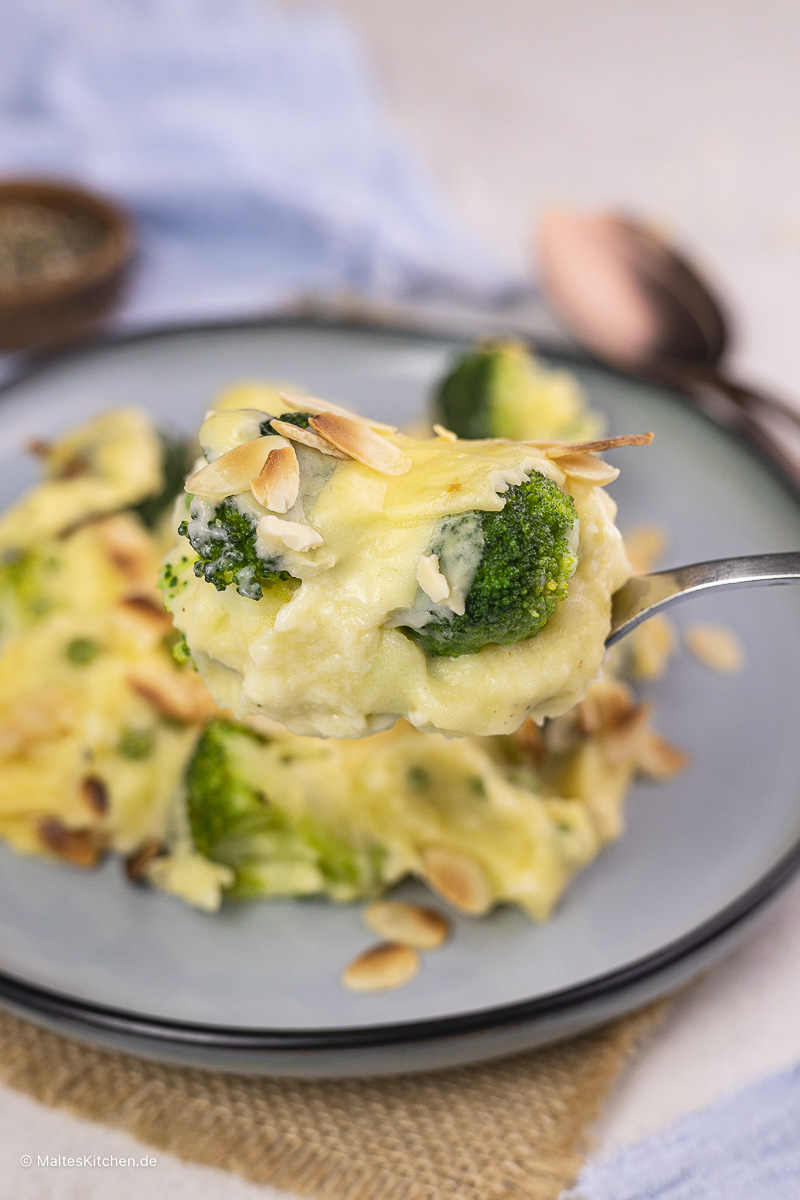 Sehr leckerer Auflauf mit Kartoffelbrei!