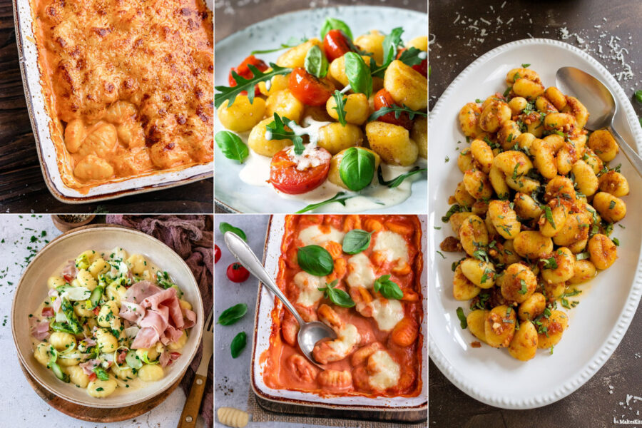 5 einfache Gnocchi Rezepte für den Feierabend