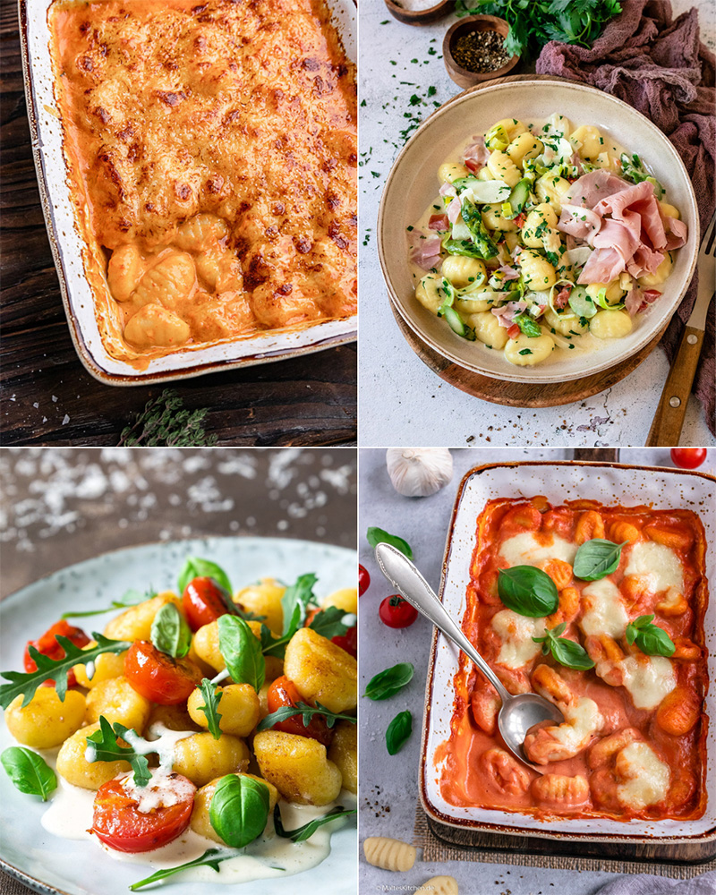 Leckere Gnocchi Rezepte für den Alltag und den Feierabend.