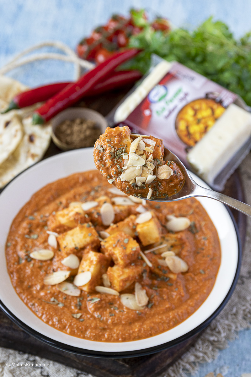 Paneer in Buttersauce