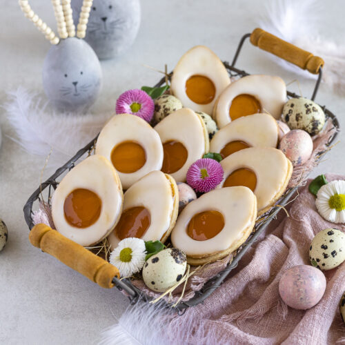 Rezept für Spitzbuben Plätzchen an Ostern