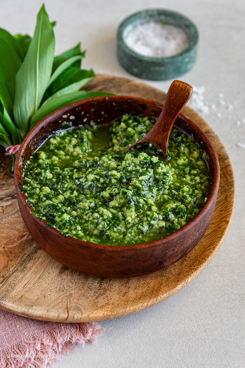 Bärlauch Pesto selber machen