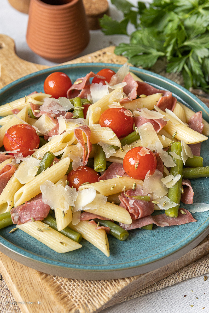 Schnelles Pastagericht.