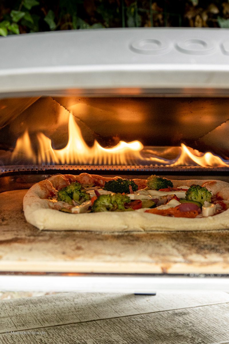 Pizza aus dem Koda 16 Pizzaofen von Ooni.