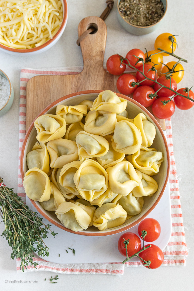 Tortellini für den Auflauf