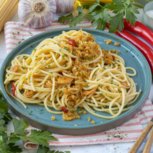 Spaghetti aglio e olio