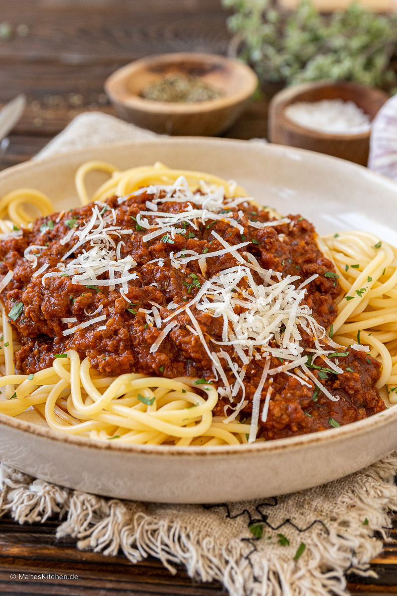 Super leckere Spaghetti Bolognese