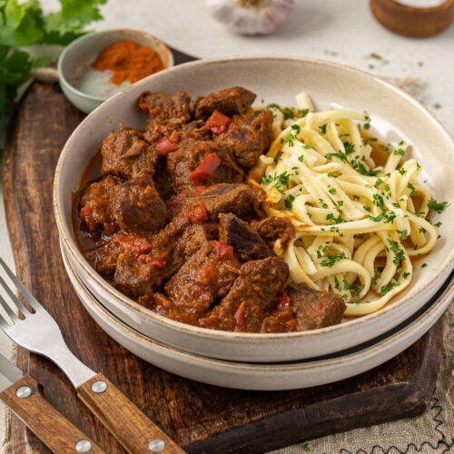 Leckeres ungarisches Gulasch