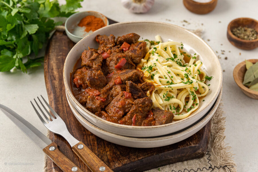 Leckeres ungarisches Gulasch
