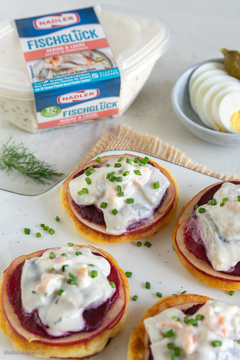 Leckeres Fingerfood für Fischliebhaber.