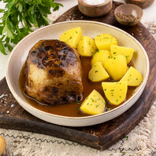Leckerer Kohlrouladne wie von Oma mit brauner Sauce