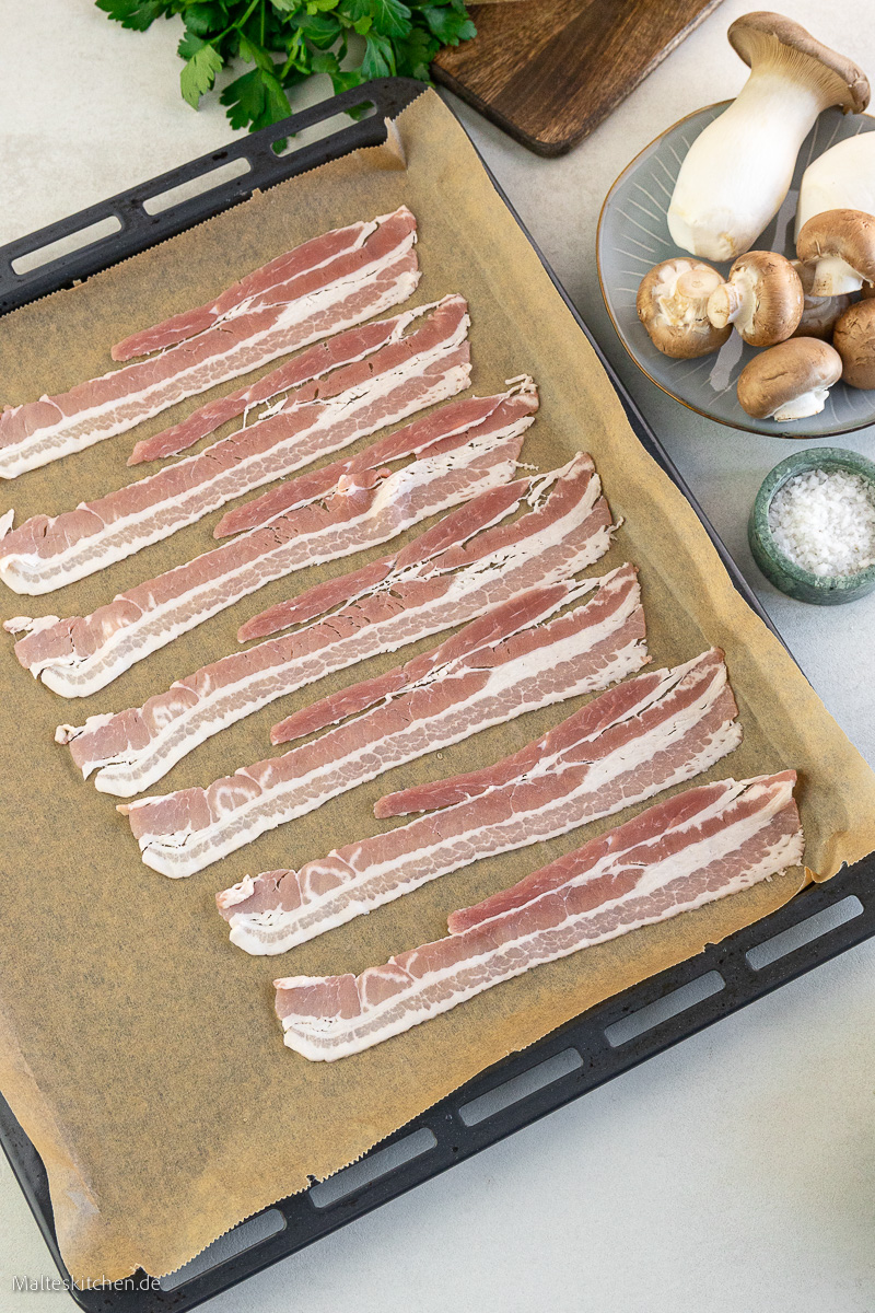 Bacon für die Knöpflepfanne