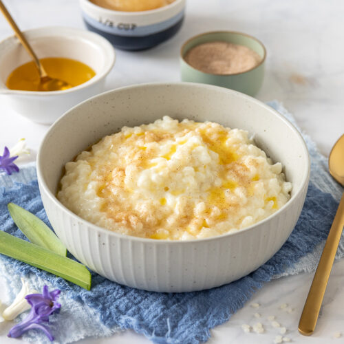 Rezept für Milchreis mit Zimt und Zucker