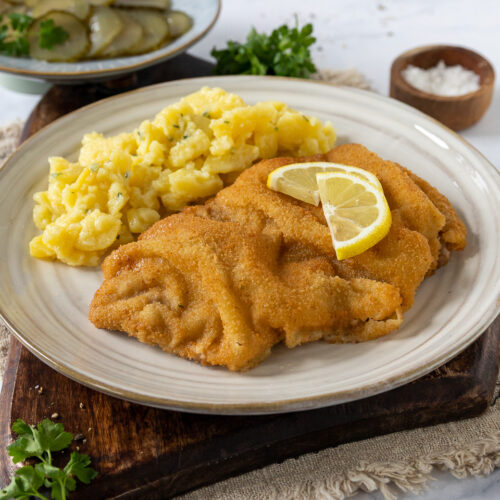 Rezept für ein Original Wiener Schnitzel