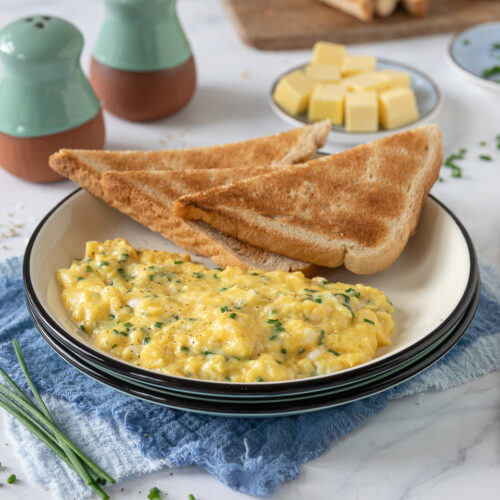 Rezept Rührei mit Schnittlauch
