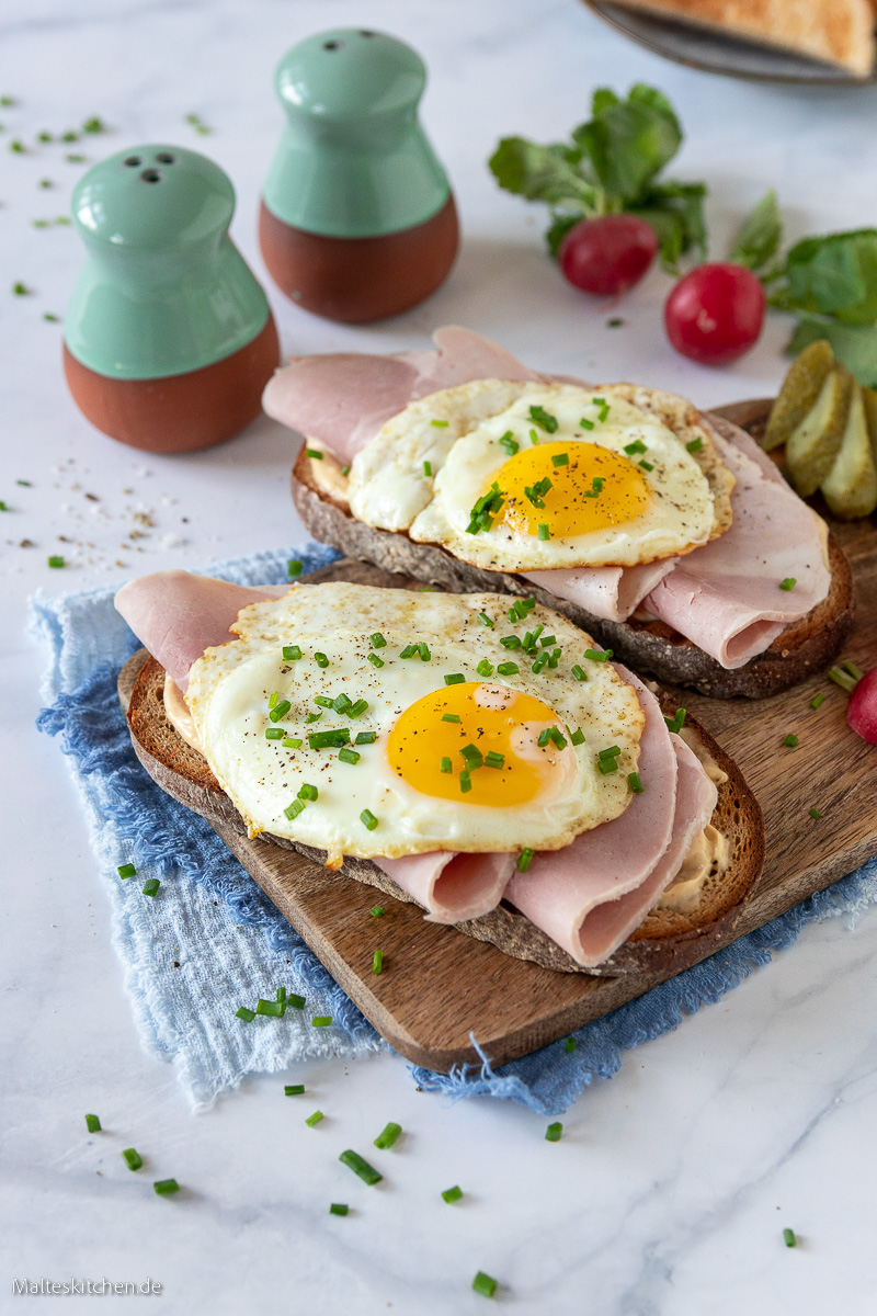 Ein tolles Frühstück - der stramme Max.