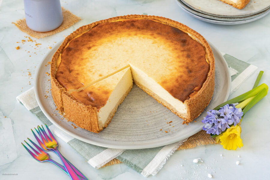 Deutscher Käsekuchen mit Quark