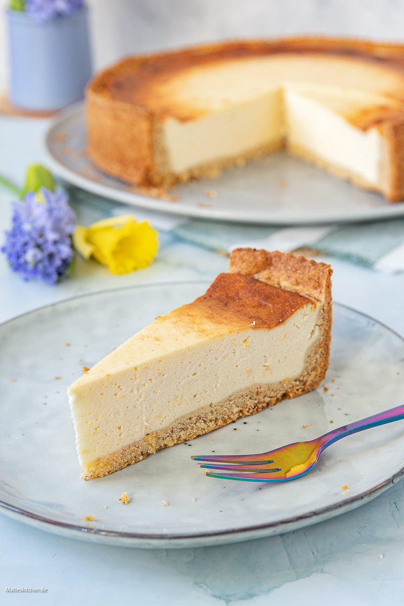 Cremig und lecker - klassischer Käsekuchen