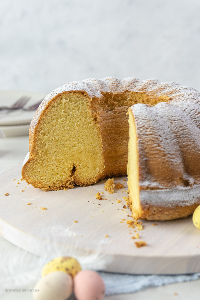 Rührkuchen mit Eierlikör