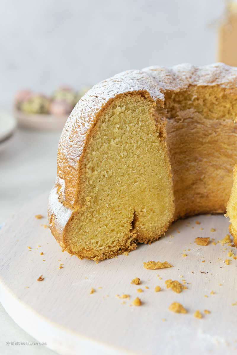 Rührkuchen - saftig und locker.